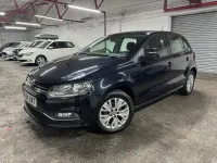 Used VW Polo SE 90 HP (66 kW) 2014 Black Hatchback