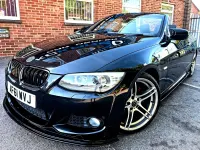 Used BMW 320 Cabriolet M Sport 2011 Black Cabriolet