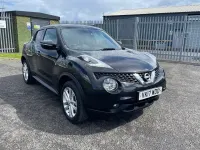 Used Nissan Juke N-Connecta 110 HP (80 kW) 2017 Black SUV