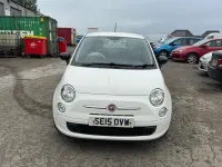 Used Fiat 500 Pop 69 HP (50 kW) 2015 White Hatchback