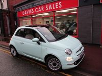 Used Fiat 500 Lounge 69 HP (50 kW) 2016 Green Hatchback