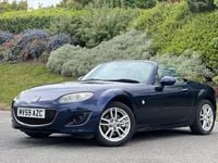 Usado Mazda MX5 126 HP (92 kW) 2009 Azul Cabrios