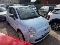 Used Fiat 500 Pop 69 HP (50 kW) 2008 Blue Hatchback