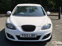Used Seat Leon Copa 105 HP (77 kW) 2012 White Hatchback