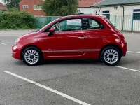 Used Fiat 500 Lounge 69 HP (50 kW) 2015 Red Hatchback