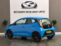 Used Toyota Aygo X-cite 69 HP (50 kW) 2016 Blue Hatchback