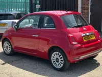 Used Fiat 500 Lounge 69 HP (50 kW) 2016 Red Hatchback