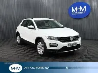 Used VW T-Roc SE 115 HP (84 kW) 2020 White SUV