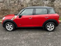 Begagnad Mini Cooper D 112 HK (82 kW) 2013 Röd Halvkombi