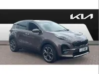 Used Kia Sportage GT-Line 177 HP (130 kW) 2021 Brown SUV