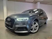 Used Audi A3 S-Line 150 HP (110 kW) 2019 Grey Sedan