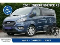 Used Ford Tourneo Custom RS 130 HP (95 kW) 2019 Blue Van