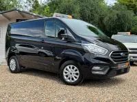 Used Ford Transit Custom Limited 130 HP (95 kW) 2023 Black Van