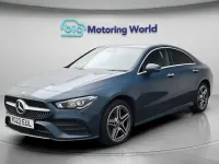 Used Mercedes CLA250e AMG Line Premium 218 HP (160 kW) 2022 Blue Coupe