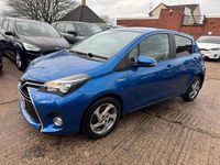 Used Toyota Yaris Hybrid 2016 Blue Hatchback