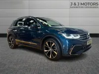 Used VW Tiguan R-line 150 HP (110 kW) 2022 Blue SUV
