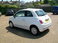 Used Fiat 500 Pop 69 HP (50 kW) 2013 White Hatchback