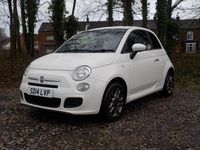 Used Fiat 500 S 69 HP (50 kW) 2014 White Hatchback