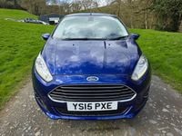 Used Ford Fiesta Titanium 2015 Blue Hatchback