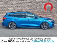 Used Ford Focus ST-Line X 150 HP (110 kW) 2018 Blue Estate