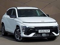 New Hyundai Kona N Line 138 HP (101 kW) 2026 Special solid  atlas white SUV