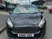 Used Ford Fiesta Zetec 2016 Black Hatchback