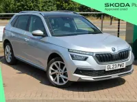 Used Skoda Kamiq SE L Executive 147 HP (108 kW) 2023 Brilliant silver metallic SUV