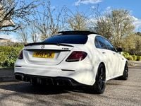 Used Mercedes E63S AMG 2019 White Sedan