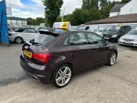 Used Audi A1 Sportback S-Line 105 HP (77 kW) 2012 Red Hatchback