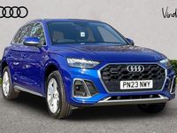 Used Audi Q5 S-Line 200 HP (147 kW) 2023 Blue SUV