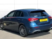 Used Mercedes A200 Exclusive 150 HP (110 kW) 2020 Blue Hatchback