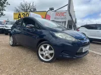 Used Ford Fiesta Style 82 HP (60 kW) 2009 Blue Hatchback