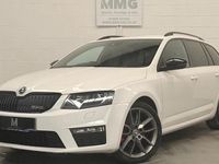 Used Skoda Octavia vRS 184 HP (135 kW) 2016 White Hatchback