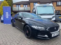 Used Jaguar XE R-Sport 163 HP (119 kW) 2017 Black Sedan