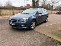 Used Vauxhall Astra 110 HP (80 kW) 2015 Blue Estate