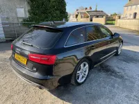 Used Audi A6 S-Line 190 HP (139 kW) 2014 Black Estate