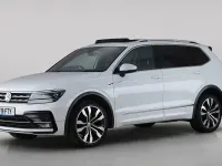 Used VW Tiguan Allspace R-line 150 HP (110 kW) 2018 White SUV