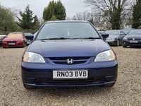 Used Honda Civic 125 HP (91 kW) 2003 Blue Coupe