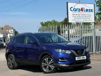 Used Nissan Qashqai N-Connecta 115 HP (84 kW) 2019 Blue SUV