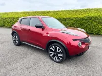 Used Nissan Juke N-TEC 110 HP (80 kW) 2014 Red SUV