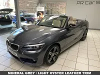 Used BMW 218 Sport Line 136 HP (100 kW) 2018 Grey Cabriolet