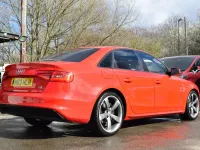 Used Audi A4 Black Edition 150 HP (110 kW) 2013 Red Sedan