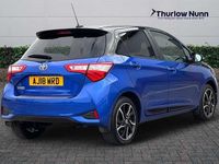 Used Toyota Yaris 111 HP (81 kW) 2018 Blue/black Hatchback