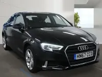 Used Audi A3 Sport 116 HP (85 kW) 2017 Black Sedan