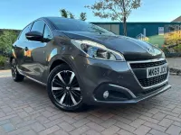 Begagnad Peugeot 208 S 2019 Grå Halvkombi