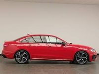 Begagnad Audi A4 Black Edition 341 HK (250 kW) 2023 Röd Sedan