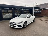 Used Mercedes CLA220 AMG Line Premium Plus 190 HP (139 kW) 2021 White Sedan