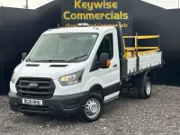 Used Ford Transit 130 HP (95 kW) 2021 White Cabriolet
