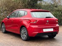 Used Seat Ibiza SE Technology 94 HP (69 kW) 2022 Red Hatchback
