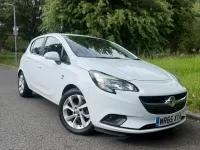 Used Vauxhall Corsa 90 HP (66 kW) 2015 White Hatchback